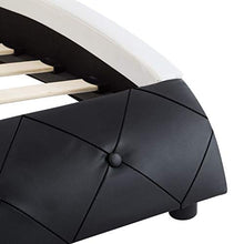 SKM Giroletto Nero e Bianco in Similpelle 160x200 cm (35.4kg)