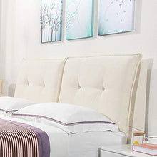 Xufei Comodino cuscino borsa morbida grande camera da letto di nuovo letto in legno solido tessuto cuscino estraibile e lavabile senza deformazioni non collassa 8 colori rimovibile opzionale
