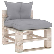 Tidyard 2 pz Cuscini per mobili in Pallet Trapuntati e Imbottiti, per divani, per Interni ed Esterni, per Salotto, terrazza, Giardino