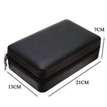 Accendino Holder portasigari in Pelle con Cerniera + Legno Bagagli Humidor Gift Box (Non includere Cigar Cutter e più Leggero) Cigar Box (Color : Brown)