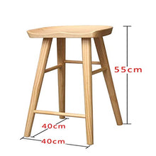 ZCY Mobili per Soggiorno Sgabelli Bancone Bar Sedia da Pranzo in Legno retrò con poggiapiedi Seduta ergonomica ad Arco Sgabelli da Bar per Cucina | Pub | Cafe - Carico Massimo 200 kg