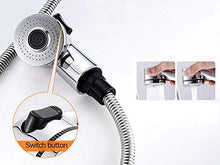 LiftingRubinetto telescopico per lavabo, estraibile, antiruggine, resistente alla corrosione, senza piombo, estraibile 60-70 cm, 2 modalità di uscita idrica, adatto per camera da letto, cucina, kshu