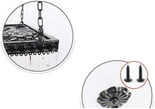 L.TSN Portabottiglie in Stile Semplice in Ferro Appeso a mensola in Vetro con Decorazione a soffitto per Bar, Cucina per Ristorante (Dimensioni: 60 * 31 cm)