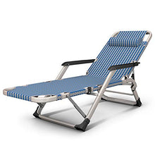 FUFU Sedie a sdraio Sedia da salotto, Pieghevole pausa pranzo Portatile singolo Siesta letto Piccolo Semplice multifunzionale Pausa pranzo Spiaggia posteriore Sedia pieghevole 80 * 64 * 105 cm Pieghev