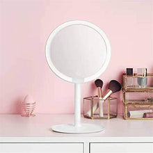 Specchio per Il Trucco Specchio per Trucco LED Portatile da 2000 mAh Luminosità Regolabile Specchi LED per Trucco con Lampada A LED Circostante Brevettata Forma E Design Moderni