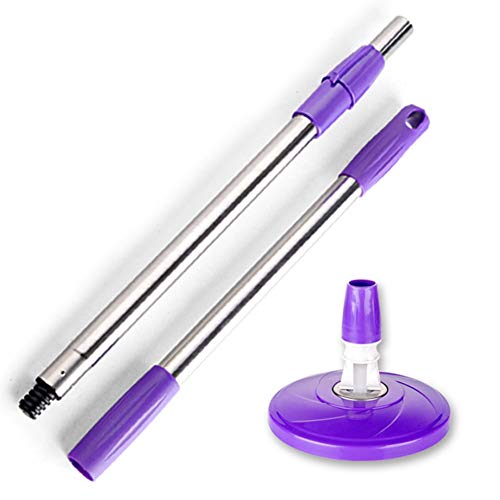 WAMSY Mop Sostituzione della Maniglia per Asta Spin Mop per Strumento di Pulizia Rotante A 360 Gradi!