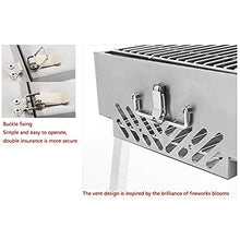N/Z Arredamento per la casa Set di Strumenti per Barbecue Facili Acciaio Inossidabile Semplice 5 16 Persone Utensile Portatile Multiuso Amici per la casa Campeggio all'aperto Picnic Giardino