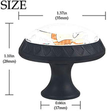maya Pomelli per Porta Set di 4 Pomelli per Mobili Manopole per Cassetti Cucina Armadio Vetro