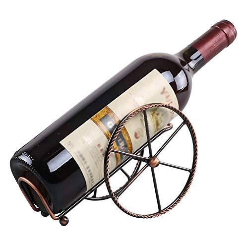 HOMERACK Porta Bottiglie Vino Portabottiglie, Portabottiglie, Portabottiglie Creativo in Ferro Battuto, Portabottiglie Europeo, Portabottiglie Vintage, Portabottiglie for La Casa