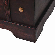 BIGTO, Baule Vintage in Legno per Camera da Letto, Armadio, Organizer per la casa, Collezione di mobili, 66 x 38 x 40 cm