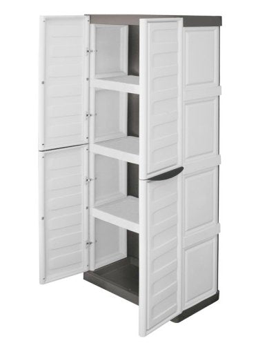 GrecoShop Armadio/Mobile/Mobiletto in Resina Versione tuttopiani King-Line