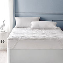 Classic Blanc - Topper / sovramaterasso in fibra termoregolatrice, media - alta durezza, 120 x 200 altezza 3 cm, Letto da 120. Tutte le misure