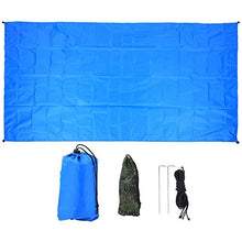 Haofy Parasole Multifunzionale Vela ad Alta densità Giardino Parasole per Esterni Accessori per ombrelloni, Protezione UV 98% Copertura Superiore Terrazza Giardino(M-Blu)