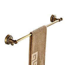 Weare Home Ottone Portasciugamano Bronzo Antico Montato Accessori Bagno in Ottone Retro Attrezzo Antiquato Asciugamano Ripiano Asciugamano