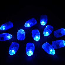 ARTFFEL Vola Luce 40PCS LED Balloon luci della Festa for Decorazione della Festa Nuziale Lanterne di Carta (Blu) .Compleanno