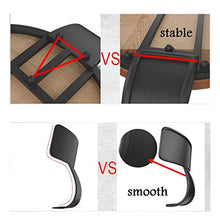 LLT Pratico sgabello 2 Pz Bar sedia della cucina Bar Sgabelli Pianale da cucina Prima colazione Sedia da pranzo contatore Black Metal frame Soft cuscino del sedile di sicurezza Schienale,45 cm,45 cm