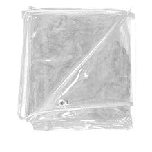 XIAOZHEN Vele Parasole Teli protettivi per Piante Addensare Trasparente Impermeabile Panno Balcone Pioggia Shield Domestica PVC Tent Garden (Color : Clear, Size : 3m*5m)