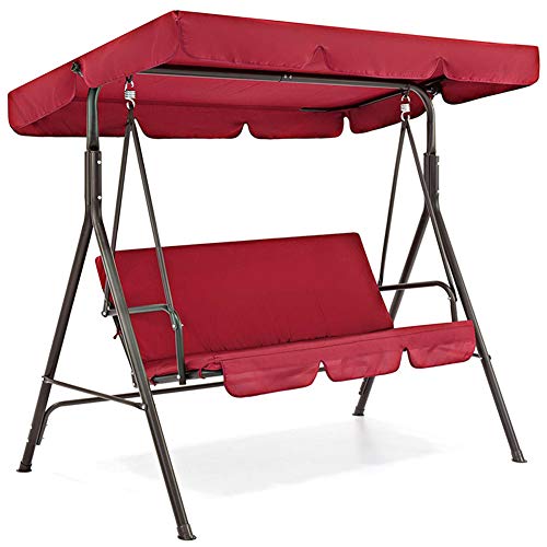 Mooyod - Set di 3 coperture per dondolo e dondolo per sedia a dondolo da giardino, impermeabile