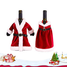 Amosfun 2pcs Decorazioni per Bottiglie di Vino di Natale Decorazioni Maglione Lavorato a Maglia Decorazioni per Bottiglie di Vino di Babbo Natale bomboniere Forniture Regali