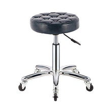 Poltrone Nubao Sgabello decorativo regolabile Sedile Sgabelli rotonda PU girevole seggiovia Altezza 43-58cm for la cucina salone di bellezza laboratorio Sedia Sgabelli di lavoro (Dimensioni: 33 * 43-5