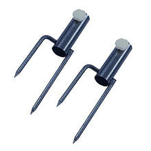 Ombrellone da Giardino 2 Pezzi di Grandi Dimensioni all'aperto Parasole stallo Ombrello Terra Spina for la Pesca Umbrella pubblicità Umbrella Umbrella Base