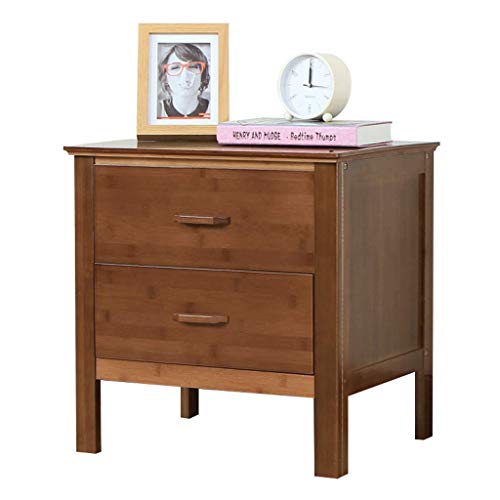 Yyqx Comodino Armadietto di bambù Armadio Comodino Armadio Comodino Camera da Letto armadietto Comodino Semplice Comodini Letto