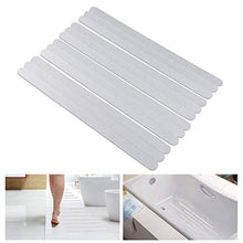 Yardwe 12 PCS Strisce Antiscivolo Adesivi per Doccia Strisce di Sicurezza per Il Bagno Strisce Trasparenti Antiscivolo Adesivi per vasche Docce Scale e Pavimenti