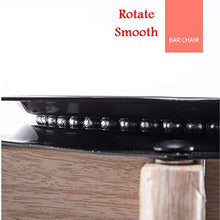 LLT Pratico sgabello Sgabelli bar sgabello da cucina Bar colazione cucina contatore sedia girevole Black Metal Telaio Comodità Posto a sedere Carico massimo 130Kg,Rosso,72 cm