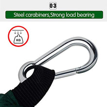 Amaca Da Campeggio / Giardino Mobili Da Esterno 1-2 Persone Letto Sospeso Portatile Forza Tessuto Per Paracadute Altalena Per Dormire Verde Chiaro1