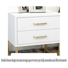 GXT WGZ- Comodino Camera Locker, Camera da Letto Comodino, Soggiorno Locker, Living Room Divano Fianco del Mobile (Color : White)