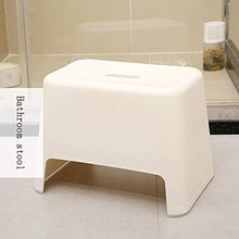 LLT Bagno Sgabello Basso Poggiapiedi in Materiale Plastico Antiscivolo Portatile Piccolo Banco Casa Cambiare Le Scarpe Bambino Soggiorno Sede All'Interno Del Giardino Car,227 Millimetri