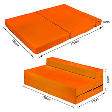Zaffiro arancione letto matrimoniale Z pieghevole sedia ospiti letto matrimoniale divano futon letto letto matrimoniale per adulti e bambini materasso pieghevole