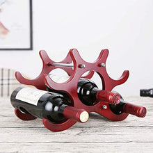 LHQ-HQ HOU Wine Rack Creative Wood Decoration Wine Rack Modo della Decorazione con Diverse Bottiglie di Vino Rack