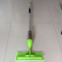 SSAYY Spray Mop Mop Professionale in Microfibra Spray Detergente per La Pulizia della Cucina di Piastrelle per La Casa (Verde)