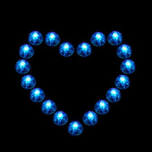 ARTFFEL Vola 200pcs della Sfera Rotonda della Luce Tumbler Balloon luci LED for la Lanterna di Carta Wedding Party Decoration (Bianco + Blu) .Compleanno