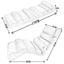 SMC Sedia a Sdraio Pieghevole per Il Tempo Libero della Sedia del Balcone del Letto del sofà di Stile Giapponese della Sedia della Baia Singola (Color : Black)