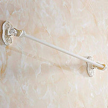 PYROJEWEL Scaffale Bagno Bar Bar Rack Appendiabiti Singolo Rack Lega di Zinco Montaggio a Parete Forata 61 Centimetri mensola da Bagno