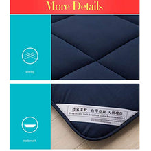 HUATAN Materasso Tatami Futon Futon Pieghevole, Multiuso Addensare Mantieni Caldo Materasso Coprimaterasso Imbottitura Fiocco per Soggiorno Dormitorio,C,120 * 200cm/47 * 79inch