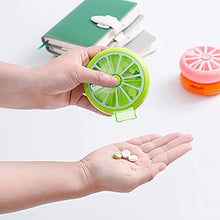 Invoda - Contenitore settimanale per pillole e pillole da viaggio, contenitore per medicinali