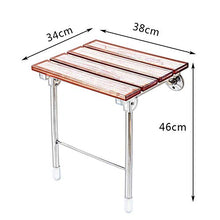 TANGIST Sedia da Bagno Pieghevole/Sgabello Che Cambia Le Scarpe/Sgabello da Doccia a Muro/Sedia da Doccia Sedia anziana/Bagno Sedia da Bagno in Legno Sedie da Bagno Sedie da Bagno Prevenire Lo
