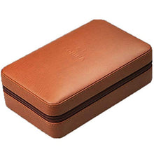 Accendino Holder portasigari in Pelle con Cerniera + Legno Bagagli Humidor Gift Box (Non includere Cigar Cutter e più Leggero) Cigar Box (Color : Brown)
