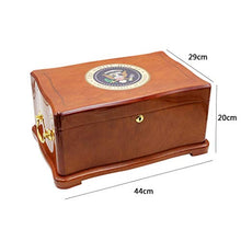 Umidificatore Idratante A Temperatura Costante Armadio per Sigari Set per Fumatori di Sigari Accessori per Sigari Scatola Idratante in Legno di Cedro può Contenere 50 Sigari