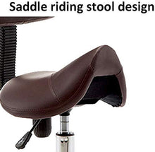 Salon sgabello Salone di massaggio Sedia con schienale regolabile professionale girevole ergonomica Sgabello for Office saloni manicure tatuaggio di terapia di massaggio di bellezza salone della stazi