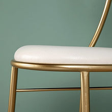 JXXDDQ Sgabello Fashion in Ferro battuto con Fiocco Principessa Cuore Cuore comò Sedia Schienale Singolo Moderno e Minimalista