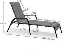 PAKUES-QO Sedia a Sdraio reclinabile Pieghevole Comoda Sedia da pisolino, Balcone Patio Piscina per Il Tempo Libero Sdraio, Sedia da Spiaggia con Schienale Esterno, carico 200 kg, 4 Confezioni