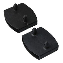 Yibuy - Supporti di ricambio per doghe del letto, 50 unità, in plastica, lunghezza: 53 mm