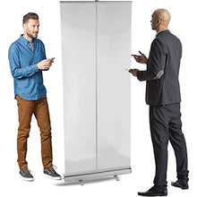 KMILE Sneezé guardia per il contrappegno Startning Guardia Full Clear Tarp con stand indipendente Sneeze Guard Guardia Piano in piedi Roll Up Cancella Scudo per Caffè Negozi al minuto Receptionist cas