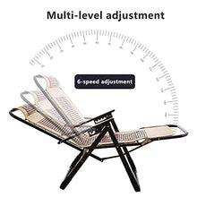 PAKUES-QO Lettino Prendisole da Esterno Sedie da Giardino Pieghevole Sedia a Sdraio Zero Gravity Sedile Regolabile Design ergonomico Tessuto ad Alta densità per Un Relax ottimale