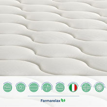 Farmarelax - Materasso Memory Singolo 80x190, Altezza 23 cm, Made in Italy, Ortopedico, Alleviamento dei punti di pressione, Fascia 5D Traspirante, Anallergico e Antiacaro, Top Memory
