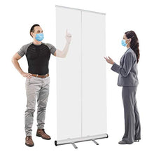 da Pavimento Partizione Trasparente, Protezione Protettiva, Trasparente Roll Up Banner Separè for Ufficio, Negozi, Ristorante, Aula E di più, 5 Formati (Size : 60 * 160cm)